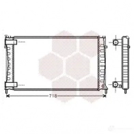 Радиатор охлаждения двигателя