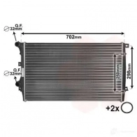 Радиатор охлаждения двигателя VAN WEZEL N8RC 9 481834 5410909631468 58012206 - Изображение 3