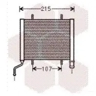Радиатор охлаждения двигателя VAN WEZEL Audi A6 (C5) 2 1997 – 2004 03002317 OL2AM8U 6003231 7