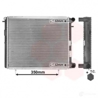 Радиатор охлаждения двигателя VAN WEZEL 43002045 60 432045 KMQW46 475932 - Изображение 2