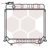 Радиатор охлаждения двигателя