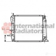 Радиатор охлаждения двигателя VAN WEZEL 601821 92 UA4NGJ 18002192 Ford Scorpio 2 (FE, GFR, GGR) Универсал 2.5 TD 125 л.с. 1996 – 1998