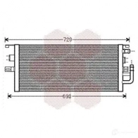 Радиатор охлаждения двигателя VAN WEZEL AVF5WI Mercedes S-Class (W220) 2 Седан 4.0 S 400 CDI (220.028. 2228) 250 л.с. 2000 – 2005 30002479 603 02479