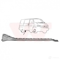 Дверь VAN WEZEL 5874124 F JXZWD Volkswagen Transporter 5410909680787