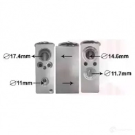 Расширительный клапан кондиционера VAN WEZEL JAFW S3 5410909639433 09011201 460332