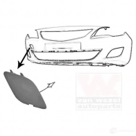 Заглушка бампера VAN WEZEL V 58JC 473201 5410909481407 3749587 - Изображение 2