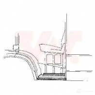 Накладка порога, ступенька кабины VAN WEZEL 3070102 1 38022 413FR 470122