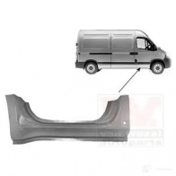 Накладка порога, ступенька кабины VAN WEZEL Renault Master 63 4022 7BYND5 4387102