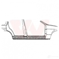 Накладка порога, ступенька кабины VAN WEZEL 3776104 9E44MK5 Opel Corsa 32204 2