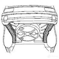 Лонжерон VAN WEZEL M080B 5810334 482014 41043 2