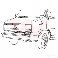 Панель радиатора VAN WEZEL UCIG6X 74036 1 463765 1745165