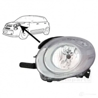 Фара VAN WEZEL 5410909572129 462338 GSZ HL 1609963 - Изображение 2