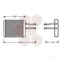 Радиатор печки, теплообменник