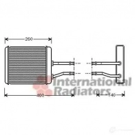 Радиатор печки, теплообменник