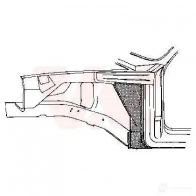 Подкрылок VAN WEZEL 472727 5410909052690 5MCX JC1 3727453