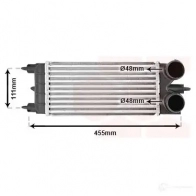 Интеркулер VAN WEZEL FNX2Y2 60 404365 40004365 474673