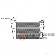 Интеркулер VAN WEZEL 03004128 Audi A6 (C4) 1 1994 – 1997 600341 28 8CISA4