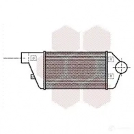 Интеркулер VAN WEZEL RUIY86 463357 60174 114 17004114