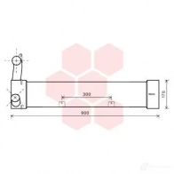 Интеркулер VAN WEZEL 455983 8RCZM 02004214 6002 4214