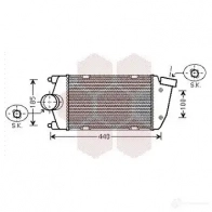 Интеркулер VAN WEZEL Porsche 911 (997) 4 Купе 3.8 Turbo 500 л.с. 2010 – 2012 74004061 FP8JN7 60 744061