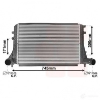 Интеркулер VAN WEZEL 8 MDWS8 481681 58004377 5410909594527 - Изображение 2