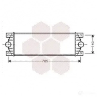 Интеркулер VAN WEZEL VHPIB 43004329 476095 6 0434329