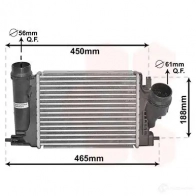 Интеркулер VAN WEZEL 33014701 GZTM L Nissan X-Trail 5410909646073