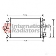 Интеркулер VAN WEZEL YEY16KB 43004212 604342 12 Renault Laguna (B56) 1 Хэтчбек 2.2 dT (B569) 113 л.с. 1996 – 2001