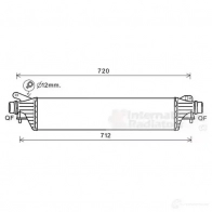 Интеркулер VAN WEZEL Opel Corsa (E) 5 2014 – 2019 1V P2REV 37004662 5410909592950