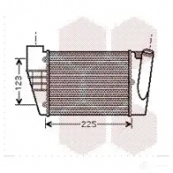 Интеркулер VAN WEZEL 03004251 6003 4251 Audi A4 (B7) 3 Универсал 3.0 Tdi Quattro 204 л.с. 2004 – 2008 I61J18