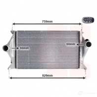 Интеркулер VAN WEZEL 9ZLP6E D 82004337 1438010904 - Изображение 2