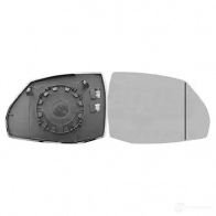 Зеркальный элемент, стекло зеркала VAN WEZEL 5410909651527 A9 L2I 1208081417 0386838 - Изображение 2