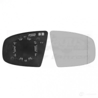 Зеркальный элемент, стекло зеркала VAN WEZEL V5 P86Q 5410909612009 459742 0687838 - Изображение 2