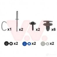 Крепление бампера VAN WEZEL J29Q V4S 1437915834 0929793