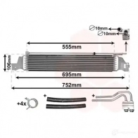 Масляный радиатор АКПП VAN WEZEL 5410909630829 37013700 472448 G H4EN - Изображение 3