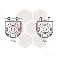 Масляный радиатор двигателя VAN WEZEL 6040329 7 8WVN5OQ 40003297 Peugeot 206