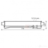 Масляный радиатор двигателя VAN WEZEL 5410909594121 83003220 Volkswagen Passat (B6) 4 2005 – 2010 QEGL10 O