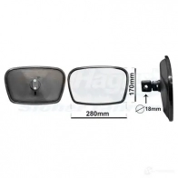 Зеркало боковое наружное VAN WEZEL 5410909580155 486429 8215 31 2PD5
