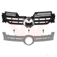 Решетка радиатора VAN WEZEL 5894510 484240 B8RP0 4553 04 - Изображение 2