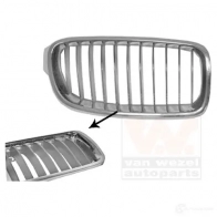 Решетка радиатора VAN WEZEL 459518 0670414 5410909583453 A8K HC9 - Изображение 2