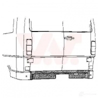Задняя панель VAN WEZEL 3070136 QX8FVWU 470132 1 38460