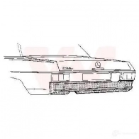 Задняя панель VAN WEZEL BZLCL3R 468928 13186 0 3003.35