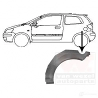 Боковина VAN WEZEL Hyundai Getz (TB) 1 Хэтчбек 1.6 05 106 л.с. 2005 – 2006 2ZJS6 8251145 98803 1