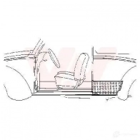 Боковина VAN WEZEL 5801.41 481816 4 01011 VDHKEA