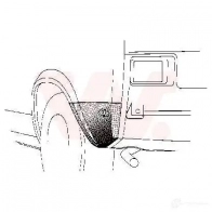 Боковина VAN WEZEL 1E LGXNK 5808133 481983 5410909073398