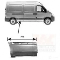 Боковина VAN WEZEL 4387144 Renault Master 6VJ6UA 63 4632