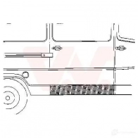 Боковина VAN WEZEL 1381 12 3070110 470127 0SKH8HT