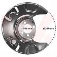 Кожух, щиток тормозного диска VAN WEZEL 5812373 P9CS5 TE 1437862481