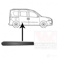 Накладка молдинг двери VAN WEZEL 5410909587024 462977 V 20OK8N 1638426 - Изображение 2
