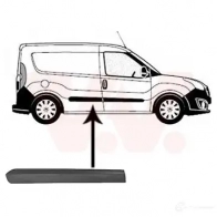 Накладка молдинг двери VAN WEZEL B D2YYD 3706428 1437885887 - Изображение 2